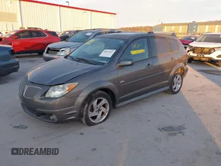 2008 Pontiac Vibe with VIN 5Y2SL65808Z420821, listed as a IAAI auction lot 41408811 with 96,650 mi miles. Bid and sale history available at carsss.com. Image 2.