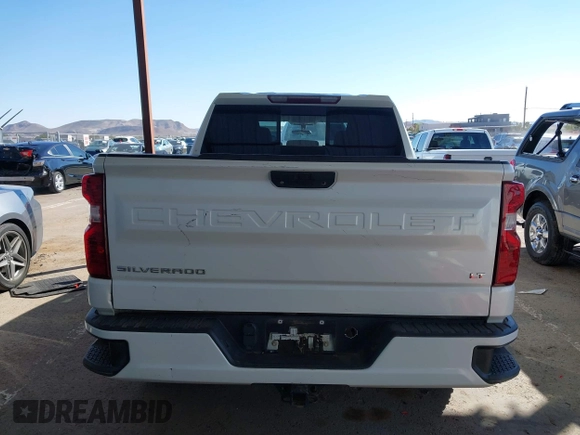 2020 Chevrolet Silverado 1500 LT with VIN 3GCPWCED6LG191059, listed as a IAAI auction lot 40680805 with 1 mi miles. Bid and sale history available at carsss.com. Image 17.