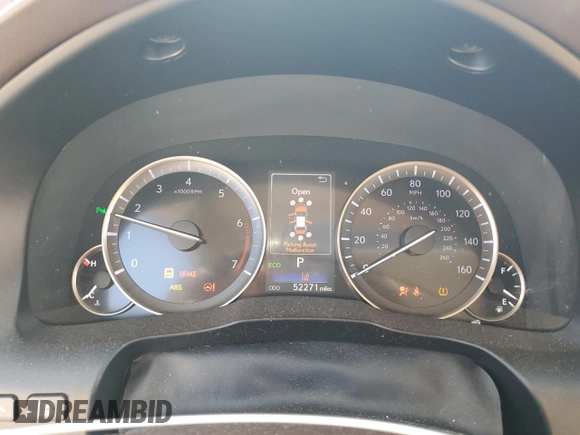 2017 Lexus ES 350 with VIN 58ABK1GG4HU057385, listed as a Copart auction lot 62666495 with 52,271 mi miles and Salvage title. Bid and sale history available at DreamBid. Image 9.