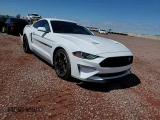 2021 Ford Mustang GT with VIN 1FA6P8CF9M5146397, listed as a Copart auction lot 58664255 with 19,236 mi miles and Salvage title. Bid and sale history available at DreamBid. Image 13.