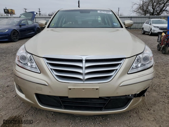2011 Hyundai Genesis with VIN KMHGC4DE5BU115378, listed as a Copart auction lot 45791005 with 26,112 mi miles and Salvage Title. Bid and sale history available at carsss.com. Image 5.