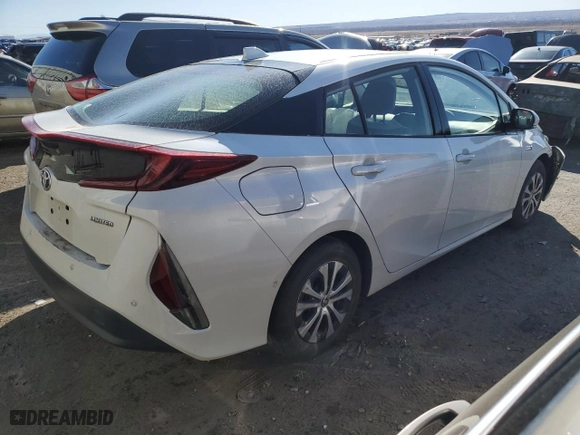 2020 Toyota Prius Prime LE with VIN JTDKARFP6L3148994, listed as a Copart auction lot 47319565 with 66,298 mi miles and Salvage Title. Bid and sale history available at carsss.com. Image 3.