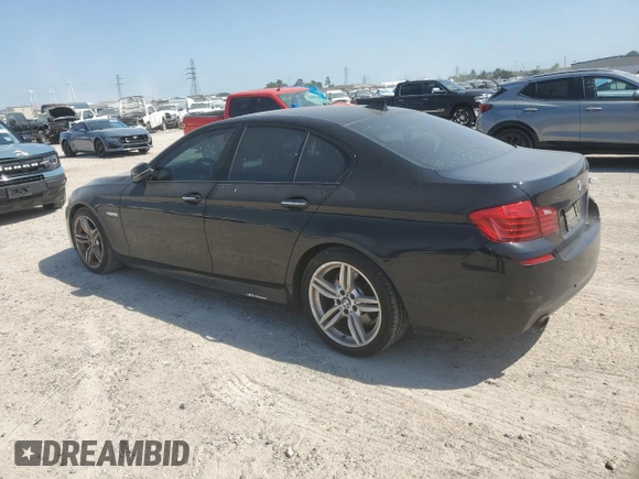 2014 BMW 5 Series 535i with VIN WBA5B1C54ED477184, listed as a Copart auction lot 52670515 with 191,671 mi miles and Clean Title. Bid and sale history available at carsss.com. Image 2.
