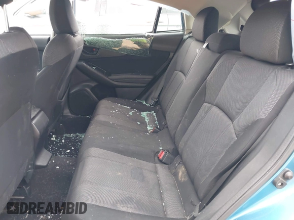 2019 Subaru Impreza with VIN 4S3GTAA64K3718084, listed as a IAAI auction lot 41726910 with 56,523 mi miles and . Bid and sale history available at DreamBid. Image 8.