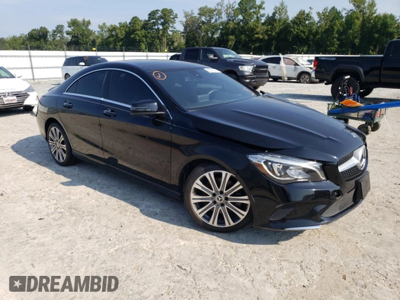 2018 Mercedes-Benz CLA 250 with VIN WDDSJ4GBXJN543287, listed as a Copart auction lot 63378303 with 69,486 mi miles and . Bid and sale history available at DreamBid. Image 4.