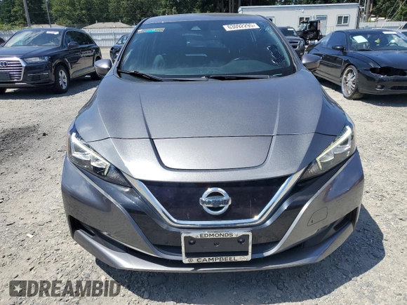 2018 Nissan LEAF SV with VIN 1N4AZ1CP4JC305144, listed as a Copart auction lot 63092295 with 49,729 mi miles and Clean title. Bid and sale history available at DreamBid. Image 5.