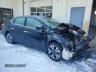 2019 Nissan Sentra SV with VIN 3N1AB7AP7KY265903, listed as a Copart auction lot 88638085 with Not Provided miles and Salvage Title. Bid and sale history available at carsss.com. Image 4.