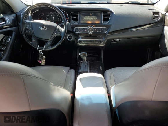2014 Kia Cadenza Premium with VIN KNALN4D70E5147116, listed as a Copart auction lot 46510605 with 92,793 mi miles and Clean Title. Bid and sale history available at carsss.com. Image 8.