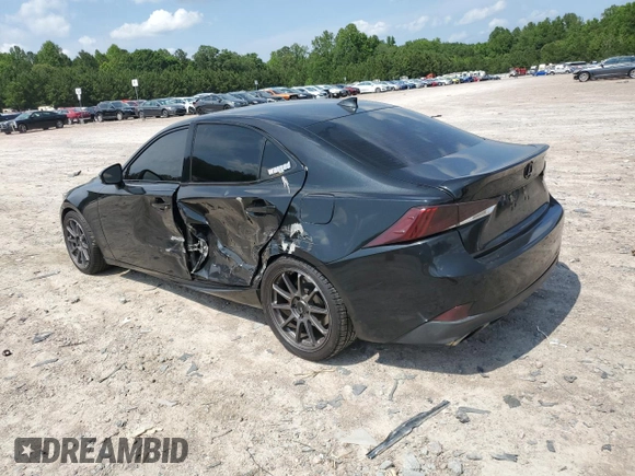 2017 Lexus IS 300 with VIN JTHCM1D22H5016393, listed as a Copart auction lot 59848545 with 77,893 mi miles and Salvage title. Bid and sale history available at DreamBid. Image 2.