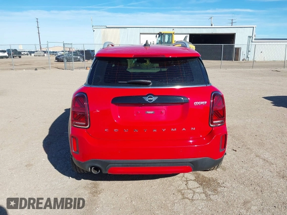 2022 MINI Countryman Oxford Edition with VIN WMZ23BR07N3N61252, listed as a IAAI auction lot 41482880 with 46,419 mi miles and . Bid and sale history available at DreamBid. Image 16.