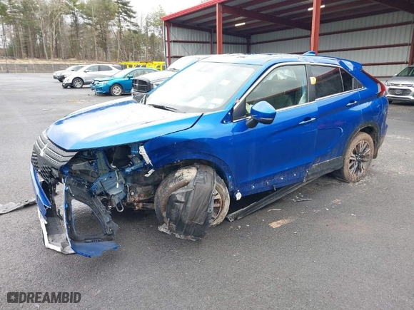 2023 Mitsubishi Eclipse Cross SE with VIN JA4ATWAA2PZ002015, listed as a IAAI auction lot 41128152 with 1 mi miles. Bid and sale history available at carsss.com. Image 2.