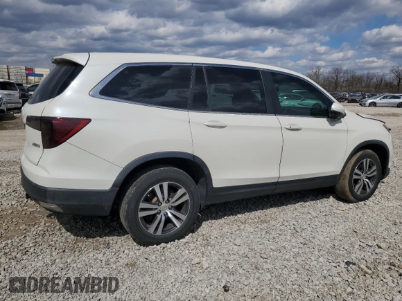 2016 Honda Pilot EX-L with VIN 5FNYF6H7XGB043620, listed as a Copart auction lot 49893165 with 165,474 mi miles and Salvage Title. Bid and sale history available at carsss.com. Image 3.