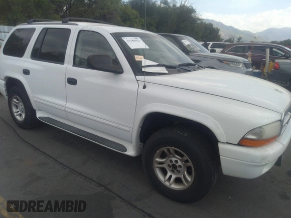 2003 Dodge Durango SLT Plus z VIN 1D4HS58N03F540608, wystawiony jako IAAI lot #31188421 z przebiegiem 217 965 mil mil oraz . Historia ofert i sprzedaży dostępna na DreamBid. Obrazek 1.