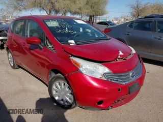 2015 Nissan Note SV with VIN 3N1CE2CP8FL447886, listed as a IAAI auction lot 41749627 with 41,941 mi miles and . Bid and sale history available at DreamBid. Image 1.