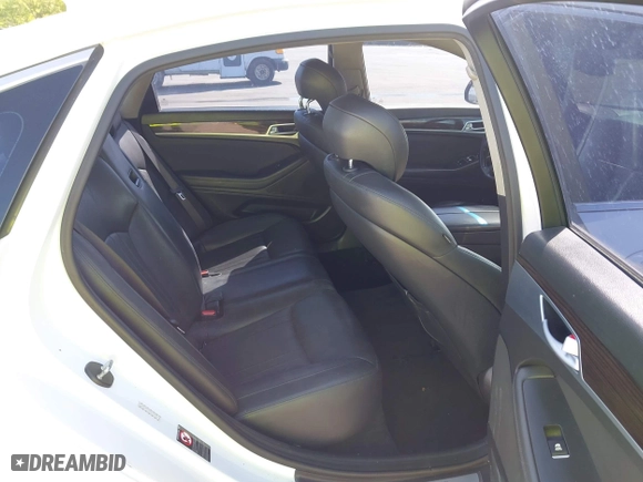 2016 Hyundai Genesis 3.8L with VIN KMHGN4JE2GU128482, listed as a IAAI auction lot 42065181 with 163,925 mi miles. Bid and sale history available at carsss.com. Image 8.