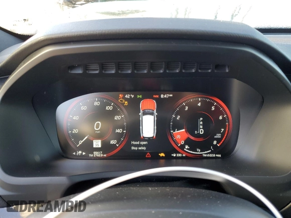 2018 Volvo XC90 Momentum with VIN YV4102CK9J1342374, listed as a Copart auction lot 76946904 with 99,417 mi miles and Salvage Title. Bid and sale history available at carsss.com. Image 9.