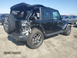 2024 Jeep Wrangler Willys с VIN 1C4RJXN62RW133671, выставлен на аукционе Copart как лот 52502545 с пробегом Не указан миль и Списание • Salvage title. История ставок и продаж доступна на DreamBid. Изображение 3.
