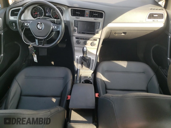 2017 Volkswagen Golf SportWagen S with VIN 3VWC17AU0HM536537, listed as a Copart auction lot 71959704 with 48,502 mi miles and Salvage Title. Bid and sale history available at carsss.com. Image 8.