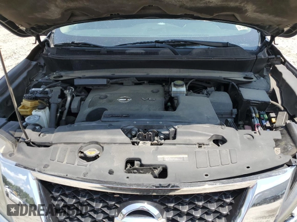 2013 Nissan Pathfinder Platinum with VIN 5N1AR2MM8DC642369, listed as a Copart auction lot 57944905 with 152,984 mi miles and Salvage title. Bid and sale history available at DreamBid. Image 12.