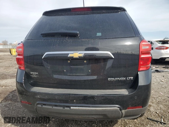 2016 Chevrolet Equinox LTZ z VIN 2GNALDEKXG6228786, wystawiony jako Copart lot #51481245 z przebiegiem 85 874 mil mil oraz Szkoda całkowita • Salvage title. Historia ofert i sprzedaży dostępna na DreamBid. Obrazek 6.