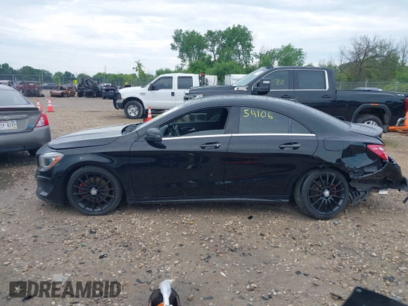 2015 Mercedes-Benz CLA 250 with VIN WDDSJ4GB5FN191257, listed as a IAAI auction lot 42554106 with 136,286 mi miles and . Bid and sale history available at DreamBid. Image 14.