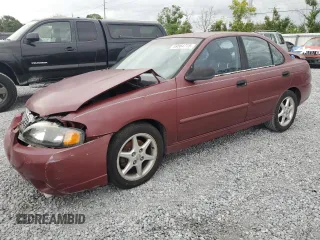2001 Nissan Sentra SE with VIN 3N1BB51D11L117272, listed as a Copart auction lot 59564715 with Not provided miles and Salvage title. Bid and sale history available at DreamBid. Image 1.