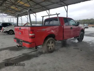 2005 Ford F-150 STX with VIN 1FTRX14W75FB71761, listed as a Copart auction lot 89287275 with 316,958 mi miles and Salvage Title. Bid and sale history available at carsss.com. Image 3.