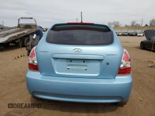 2008 Hyundai Accent GS with VIN KMHCM36C08U078802, listed as a Copart auction lot 50921905 with 54,143 mi miles and Salvage Title. Bid and sale history available at carsss.com. Image 6.