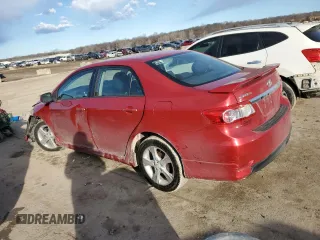 2013 Toyota Corolla L with VIN 5YFBU4EE6DP213474, listed as a Copart auction lot 46928735 with 186,514 mi miles and Salvage Title. Bid and sale history available at carsss.com. Image 2.