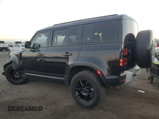 2023 Land Rover Defender with VIN SALEK7EX2P2143408, listed as a Copart auction lot 86923074 with 44,686 mi miles and Salvage title. Bid and sale history available at DreamBid. Image 2.