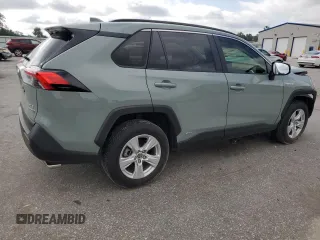 2020 Toyota RAV4 Hybrid XLE with VIN JTMR6RFV5LD003115, listed as a Copart auction lot 60966755 with 53,942 mi miles and Salvage title. Bid and sale history available at DreamBid. Image 3.