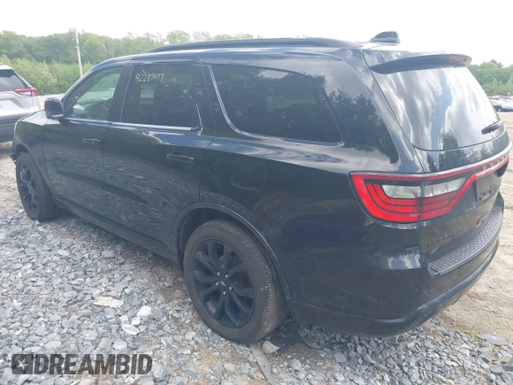 2019 Dodge Durango GT Plus with VIN 1C4RDJDG6KC807035, listed as a IAAI auction lot 42287477 with 62,752 mi miles and . Bid and sale history available at DreamBid. Image 3.