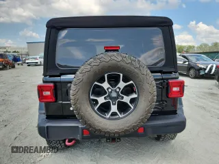 2018 Jeep Wrangler Unlimited Rubicon z VIN 1C4HJXFG8JW232955, wystawiony jako Copart lot #66491345 z przebiegiem 22 717 mil mil oraz Szkoda całkowita • Salvage title. Historia ofert i sprzedaży dostępna na DreamBid. Obrazek 6.