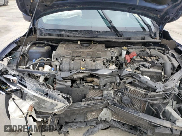 2019 Nissan Sentra SV with VIN 3N1AB7AP9KY215293, listed as a Copart auction lot 88213525 with 48,725 mi miles and Salvage Title. Bid and sale history available at DreamBid. Image 12.