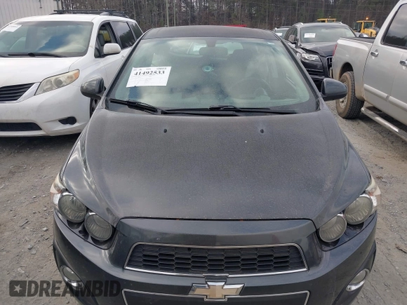 2016 Chevrolet Sonic LT with VIN 1G1JC6SH6G4103579, listed as a IAAI auction lot 41492533 with 224,192 mi miles. Bid and sale history available at carsss.com. Image 12.