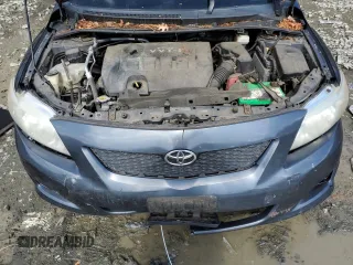 2009 Toyota Corolla with VIN 2T1BU40E69C140217, listed as a Copart auction lot 52199345 with 105,505 mi miles and Salvage Title. Bid and sale history available at carsss.com. Image 12.
