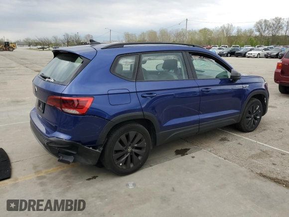 2024 Volkswagen Taos S с VIN 3VV5X7B20RM000262, выставлен на аукционе Copart как лот 52912995 с пробегом 40 116 миль миль и Списание • Salvage title. История ставок и продаж доступна на DreamBid. Изображение 3.