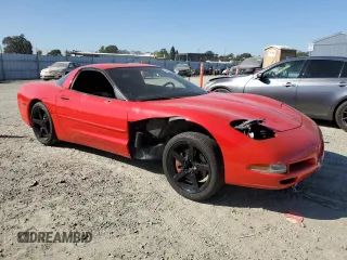 2001 Chevrolet Corvette with VIN 1G1YY22G815100474, listed as a Copart auction lot 73647154 with 0 mi miles and Salvage Title. Bid and sale history available at carsss.com. Image 4.