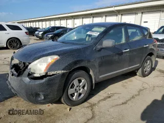 2013 Nissan Rogue S with VIN JN8AS5MVXDW661091, listed as a Copart auction lot 46989145 with 113,261 mi miles and Salvage Title. Bid and sale history available at DreamBid. Image 1.