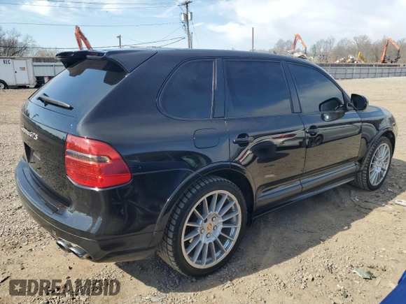 2009 Porsche Cayenne GTS with VIN WP1AD29P69LA62369, listed as a Copart auction lot 46684985 with 139,856 mi miles and Salvage title. Bid and sale history available at DreamBid. Image 3.