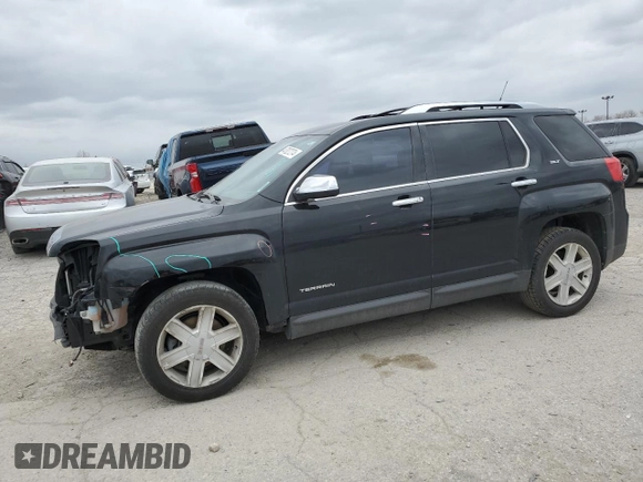 2010 GMC Terrain SLT-2 with VIN 2CTALHEW1A6361967, listed as a Copart auction lot 47027274 with 115,612 mi miles and Salvage Title. Bid and sale history available at carsss.com. Image 1.