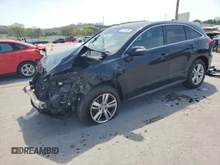 2015 Acura RDX Tech Pkg with VIN 5J8TB4H52FL010360, listed as a Copart auction lot 53110725 with 0 mi miles and Clean Title. Bid and sale history available at carsss.com. Image 1.