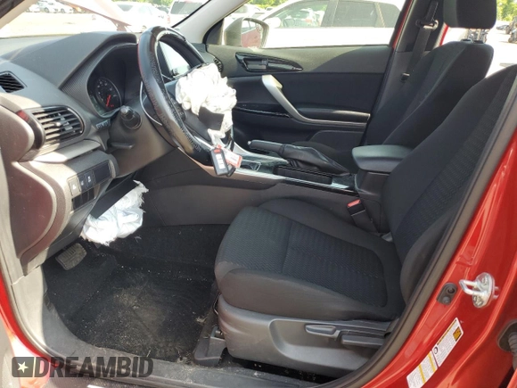 2024 Mitsubishi Eclipse Cross LE with VIN JA4ATVAAXRZ016922, listed as a Copart auction lot 59605735 with 41,133 mi miles and Salvage title. Bid and sale history available at DreamBid. Image 7.