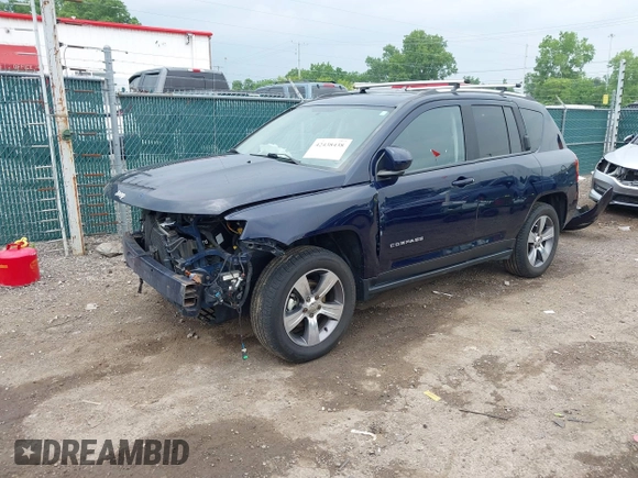 2017 Jeep Compass High Altitude with VIN 1C4NJDEB9HD110568, listed as a IAAI auction lot 42438438 with 114,088 mi miles and . Bid and sale history available at DreamBid. Image 18.