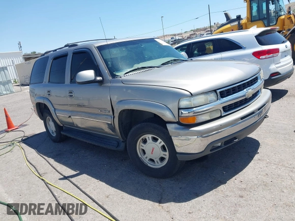 2001 Chevrolet Tahoe LT with VIN 1GNEK13T21R104604, listed as a IAAI auction lot 42663789 with 224,780 mi miles and . Bid and sale history available at DreamBid. Image 1.
