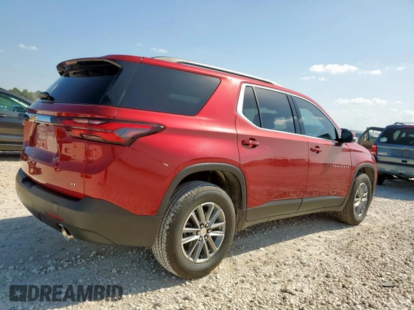 2023 Chevrolet Traverse LT Cloth with VIN 1GNERGKWXPJ277286, listed as a Copart auction lot 59326125 with 20,032 mi miles and Salvage title. Bid and sale history available at DreamBid. Image 3.