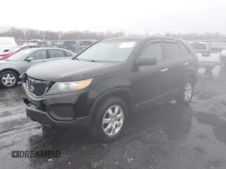 2011 Kia Sorento LX with VIN 5XYKT3A18BG151447, listed as a IAAI auction lot 41730665 with 195,187 mi miles. Bid and sale history available at carsss.com. Image 17.