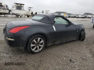 2005 Nissan 350Z Touring with VIN JN1AZ36A15M750103, listed as a Copart auction lot 44375825 with 184,550 mi miles and Salvage title. Bid and sale history available at DreamBid. Image 3.