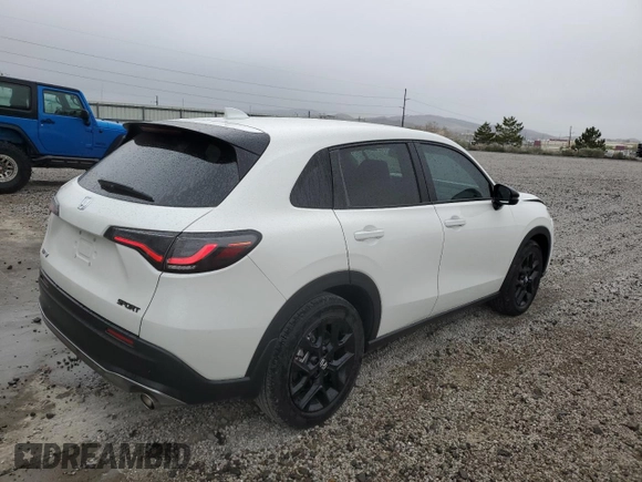 2024 Honda HR-V Sport z VIN 3CZRZ2H53RM757407, wystawiony jako Copart lot #54788665 z przebiegiem 15 933 mil mil oraz Szkoda całkowita • Salvage title. Historia ofert i sprzedaży dostępna na DreamBid. Obrazek 3.
