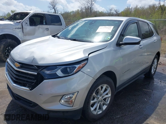 2021 Chevrolet Equinox LT with VIN 2GNAXKEV3M6129404, listed as a IAAI auction lot 41779923 with 113,615 mi miles and . Bid and sale history available at DreamBid. Image 2.